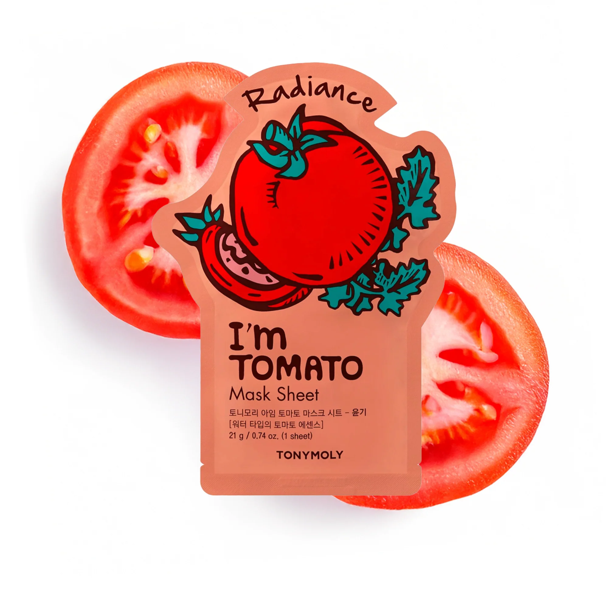 I Am Tomato Sheet Mask (Set of 2)