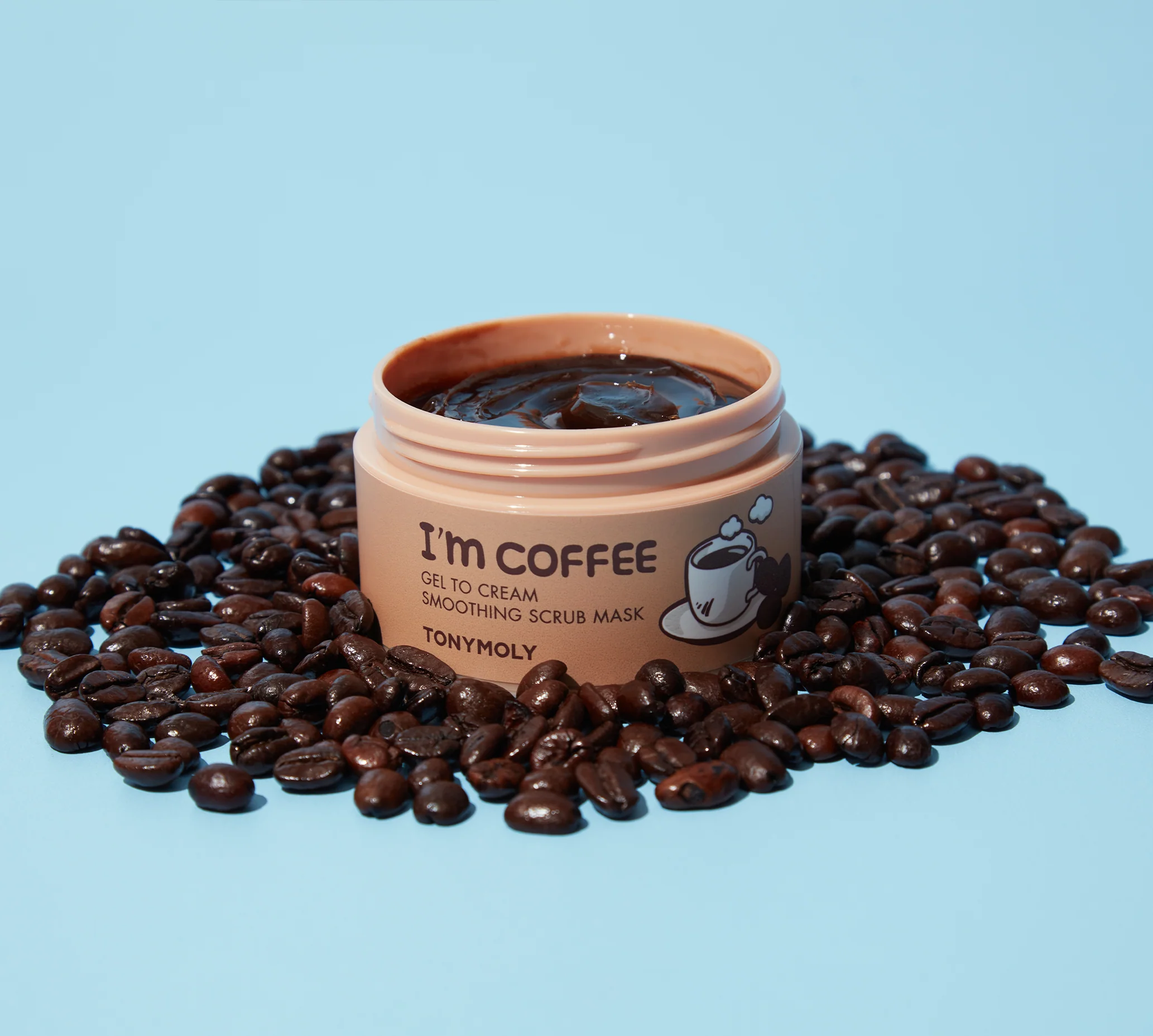 I'm Coffee Gel To Cream Smoothing Scrub Mask - Image 4