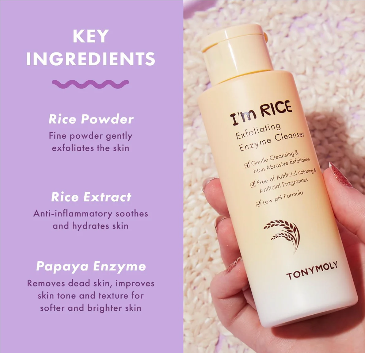 I'm Rice Exfoliating Enzyme Powder Cleanser - Image 3
