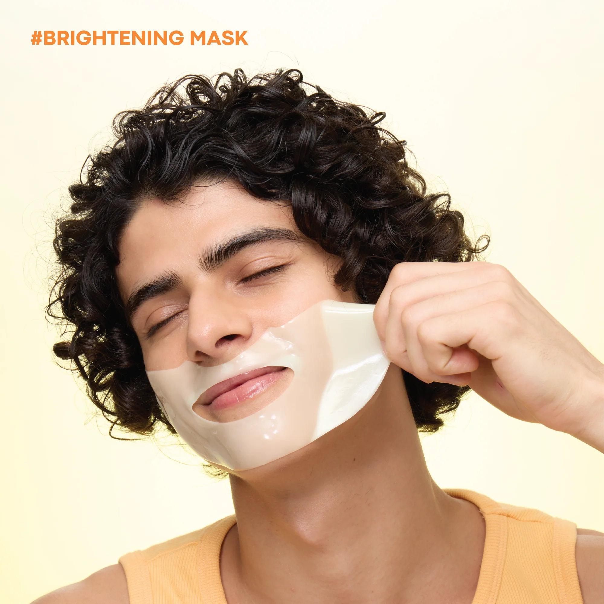 Vitamin C & Rice Essence Glowy Melt Mask - Image 7