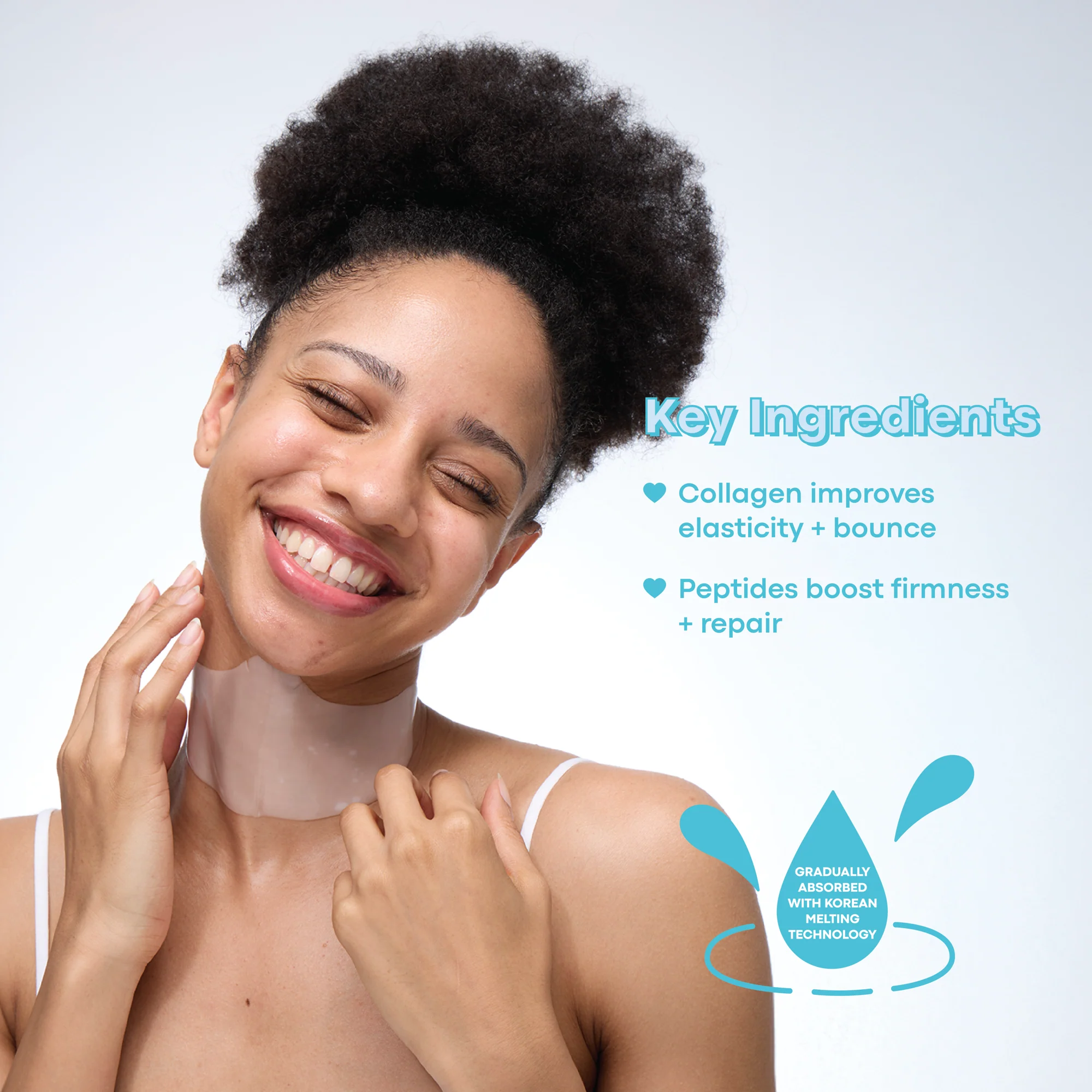 Collagen Neck & Forehead Melt Mask - Image 3