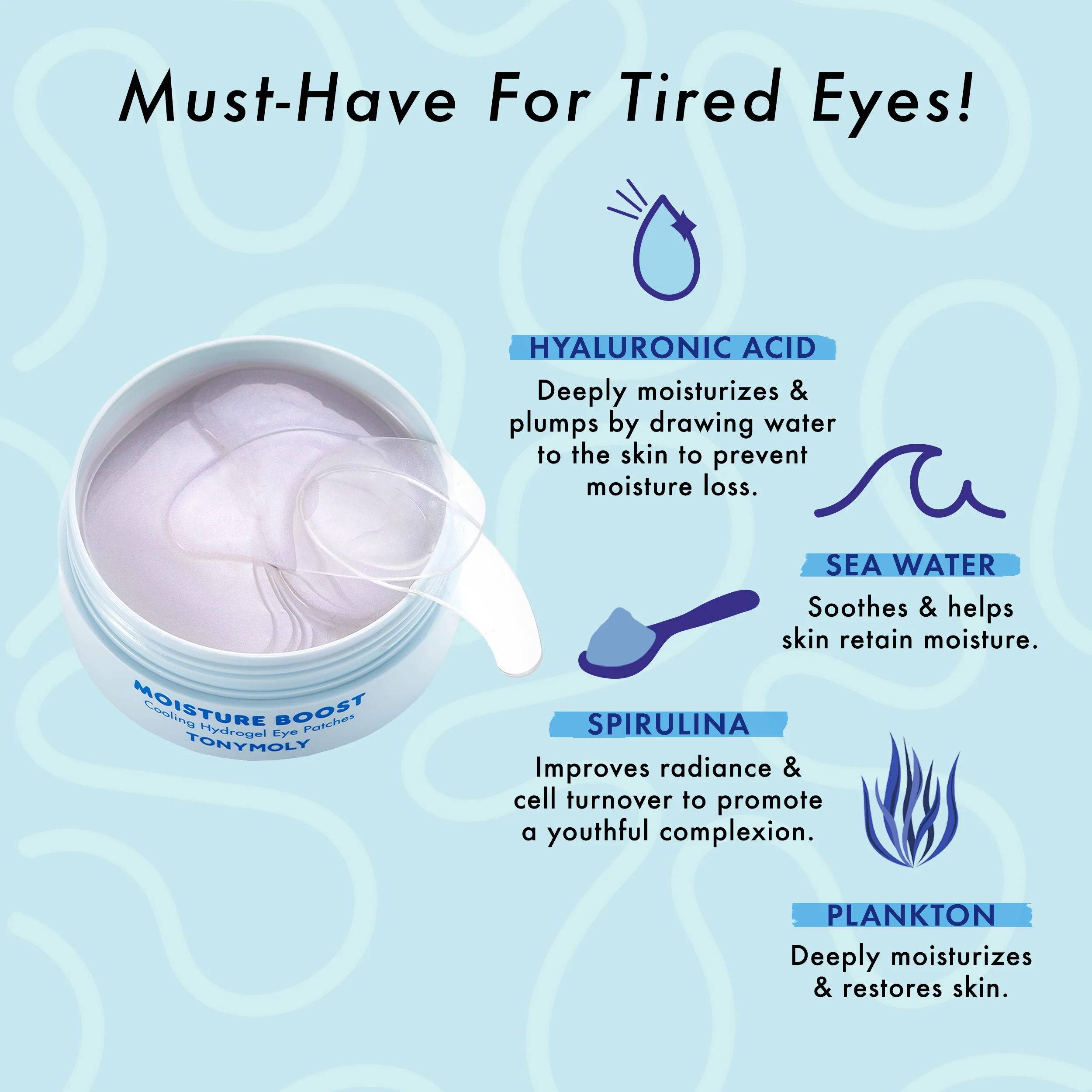 Moisture Boost Cooling Hydrogel Eye Patches - Image 5