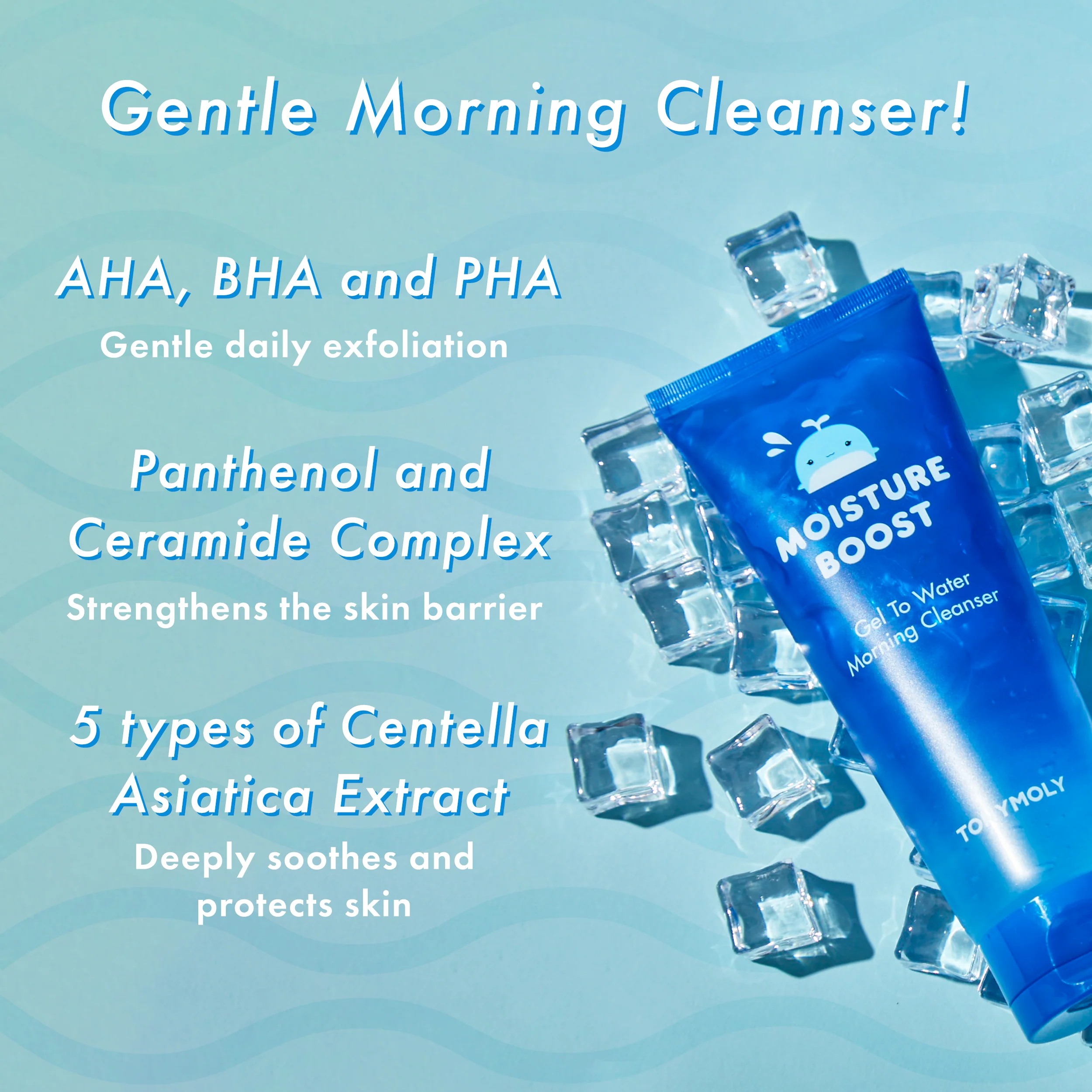 Moisture Boost Gel To Water Morning Cleanser - Image 5