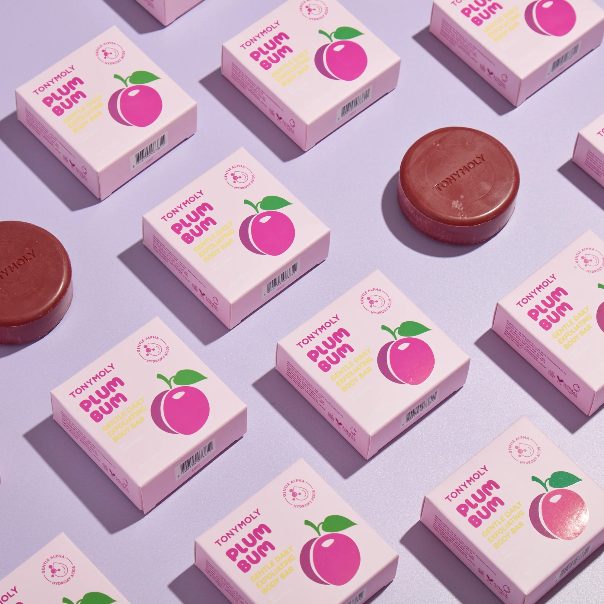Plum Bum Gentle Daily Exfoliating Body Bar - Image 4
