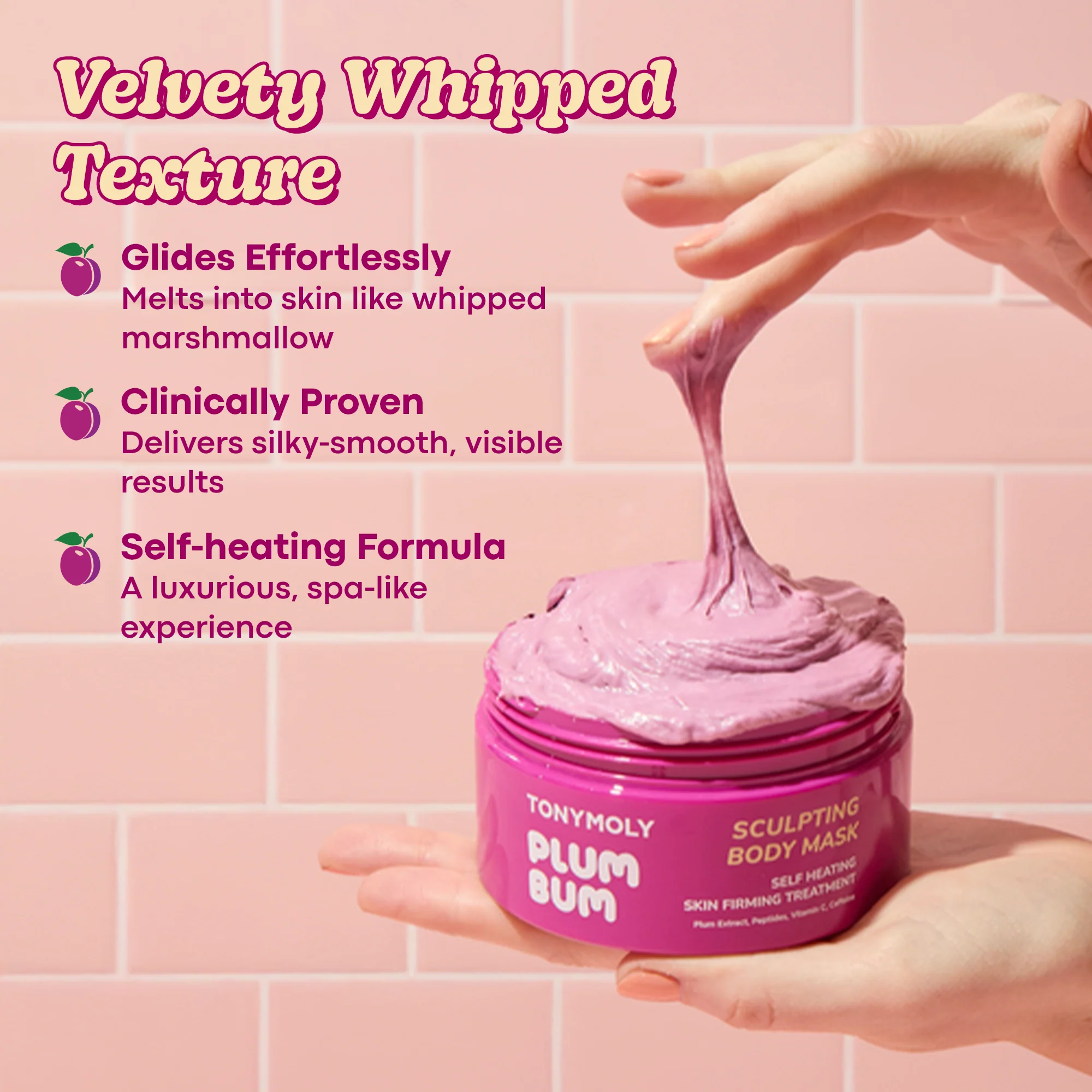 Plum Bum Self Heating Sculpting Body Mask - Image 3