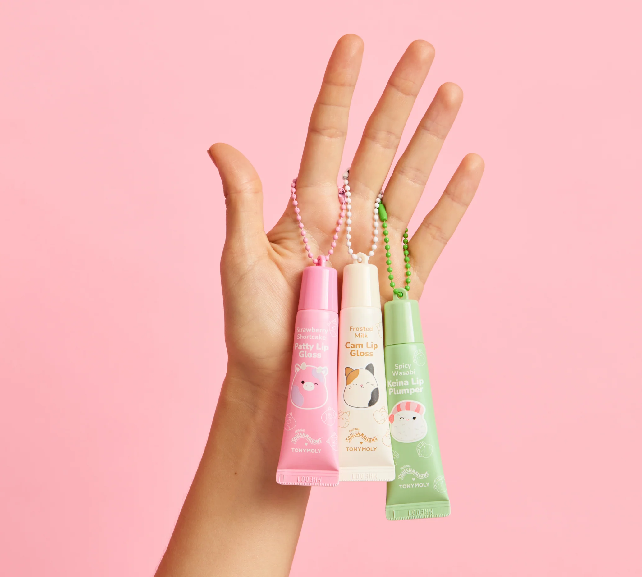 Squishmallows x TONYMOLY Bag Charm Lip Gloss Sets - Image 18