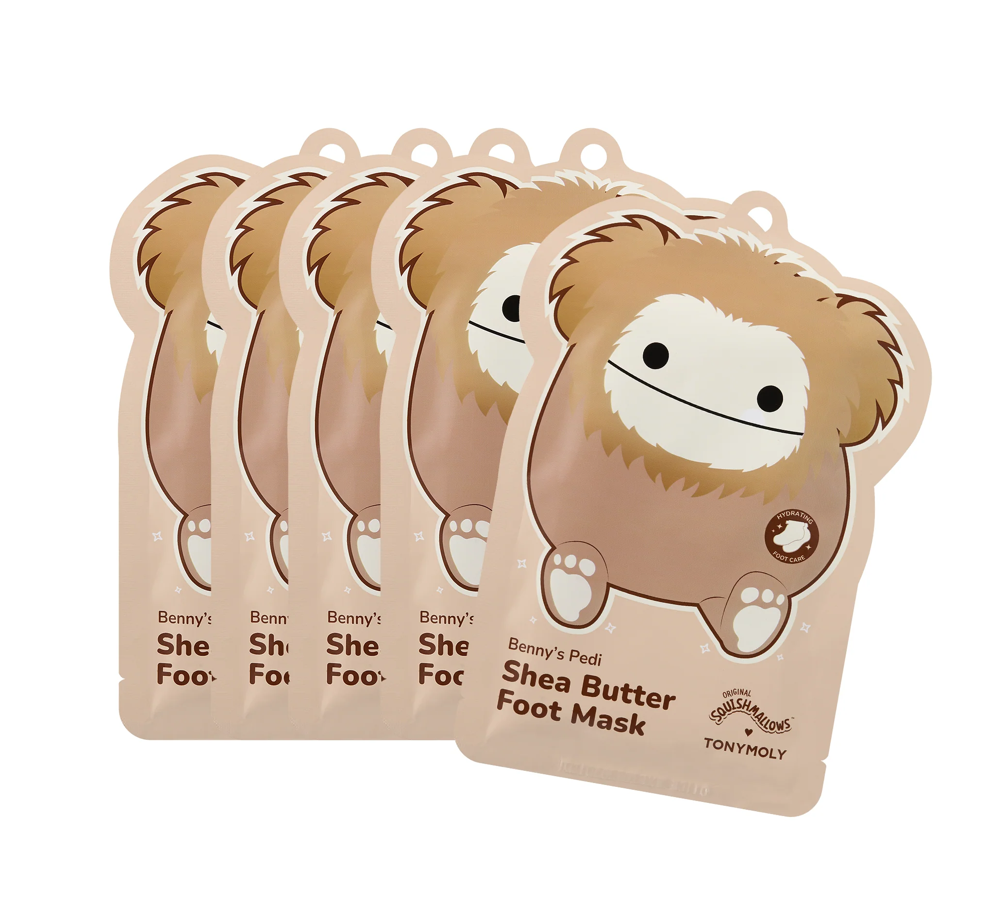 Squishmallows x TONYMOLY Benny's Pedi Foot Mask - Image 3