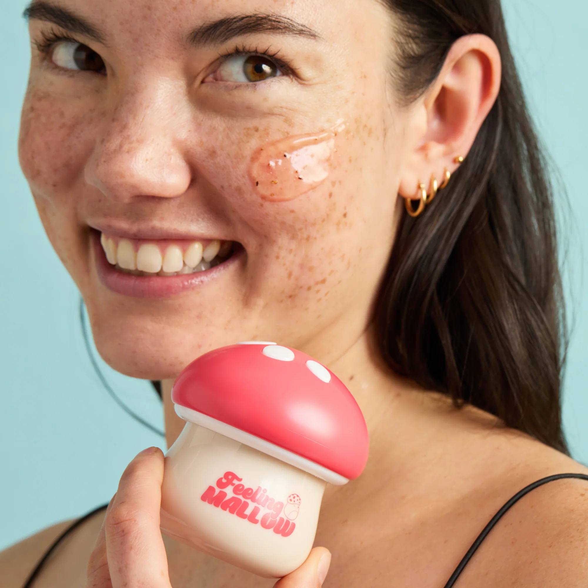 Squishmallows x TONYMOLY Malcolm's Strawberry Sugar Scrub - Image 3