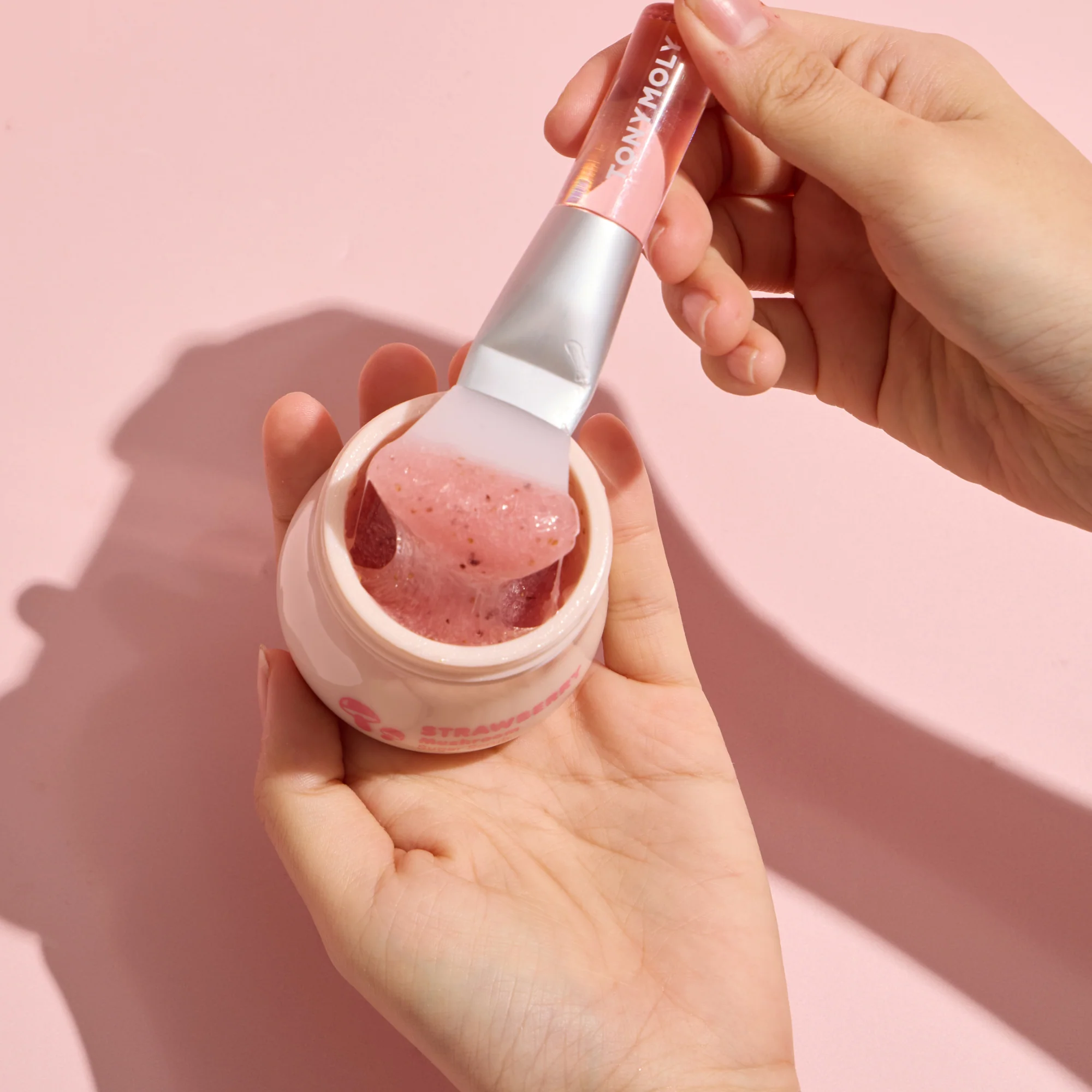 Squishmallows x TONYMOLY Malcolm's Strawberry Sugar Scrub - Image 4