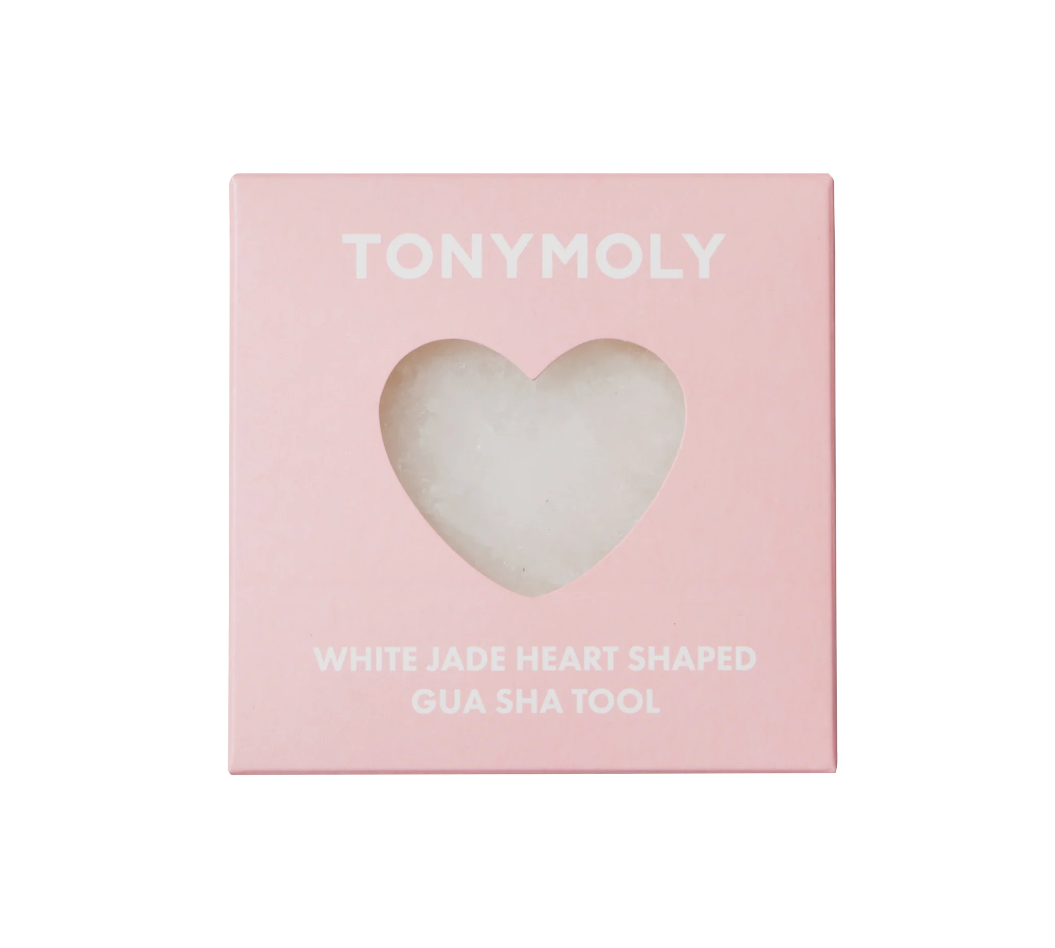 White Jade Heart Gua Sha - Image 2